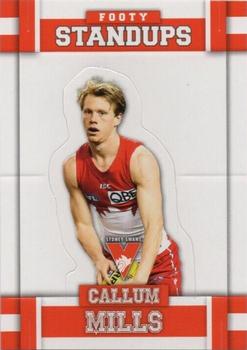 2017 Select Footy Stars - Footy Standups #FS95 Callum Mills Front